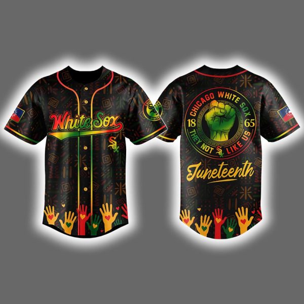 White Sox 2025 Juneteenth Freedom They Not Like Us Jersey