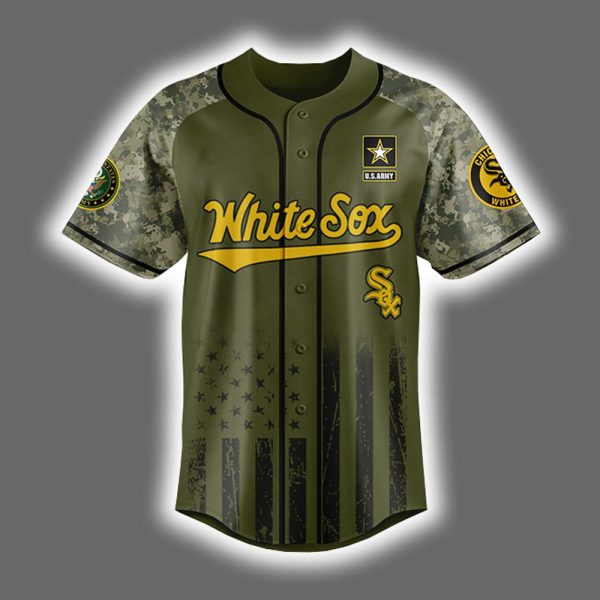 White Sox US ARMY 250th Birthday Celebration Jersey 2025 2