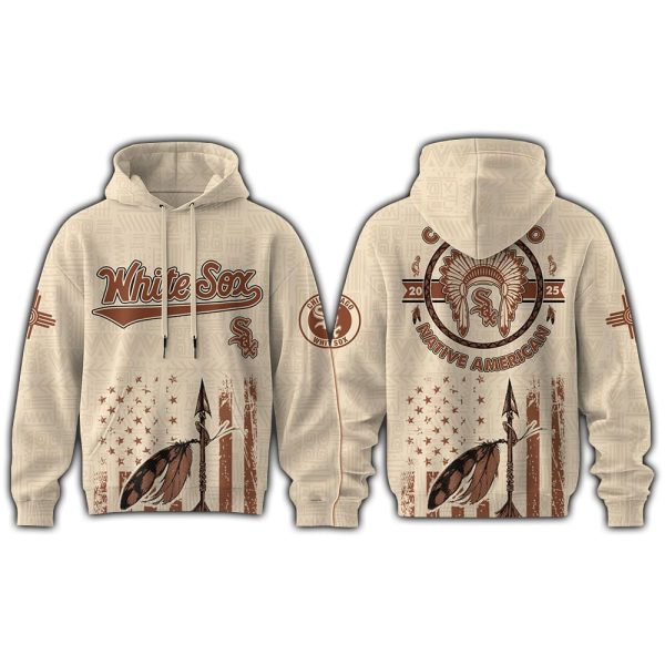 White Sox x Native American Heritage Month 2025 Hoodie Joggers Cap