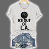 Womens Retro ICE Out of LA Print T Shirt 4