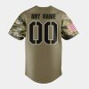 Woodpeckers Military Appreciation Night 2025 Baseball Jersey 3