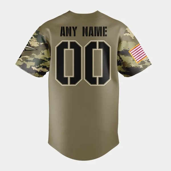 Woodpeckers Military Appreciation Night 2025 Baseball Jersey 3