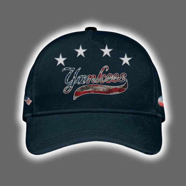 Yankees 2025 Happy American Flag Day Hat