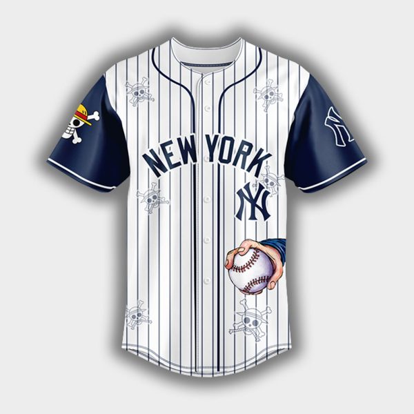 Yankees 2025 One Piece Night Jersey 2