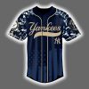 Yankees 2025 US Navy 250th Birthday Military Jersey 2
