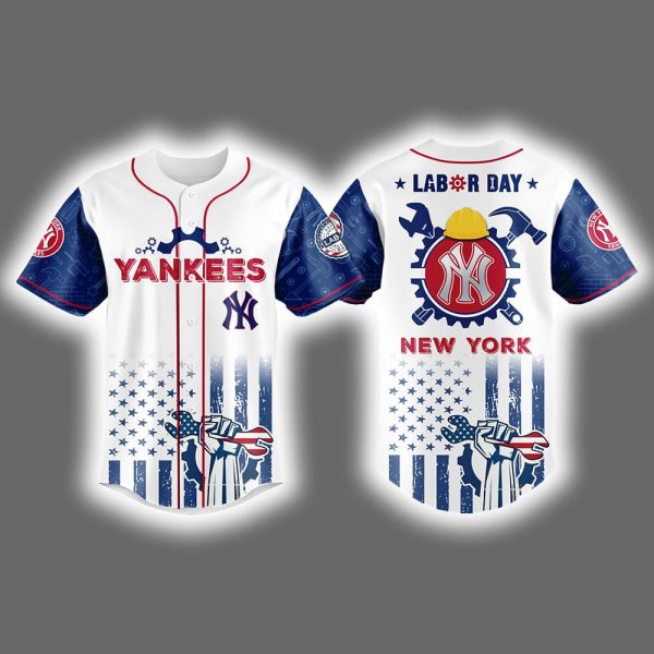 Yankees 2025 USA Happy Labor Day Jersey