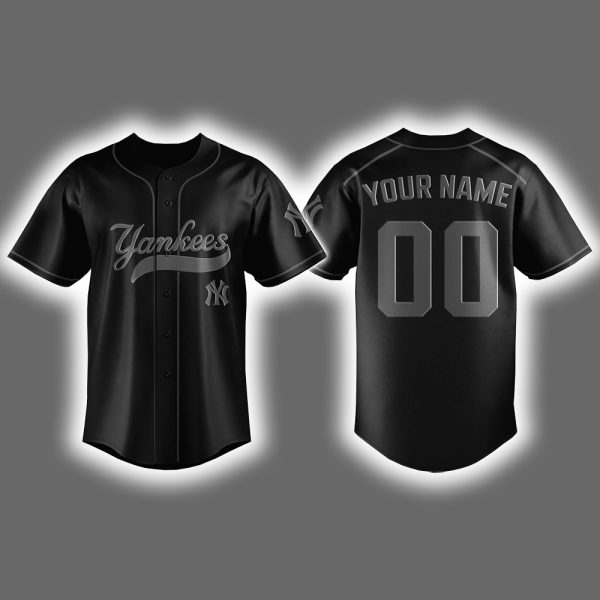 Yankees Black Lights Out Jersey 2025