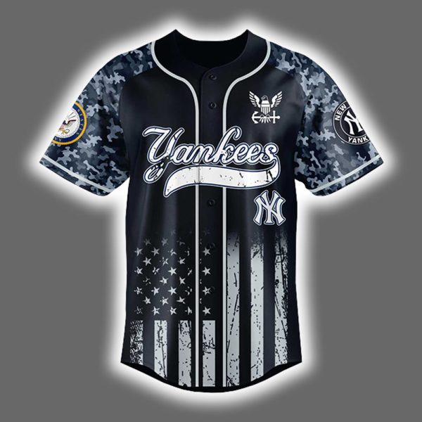 Yankees US Navy 250th Birthday Celebration Jersey 2025 2
