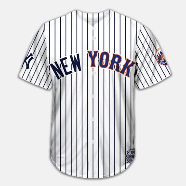 Yankees x Mets 2025 Subway Series Custom Jersey 2