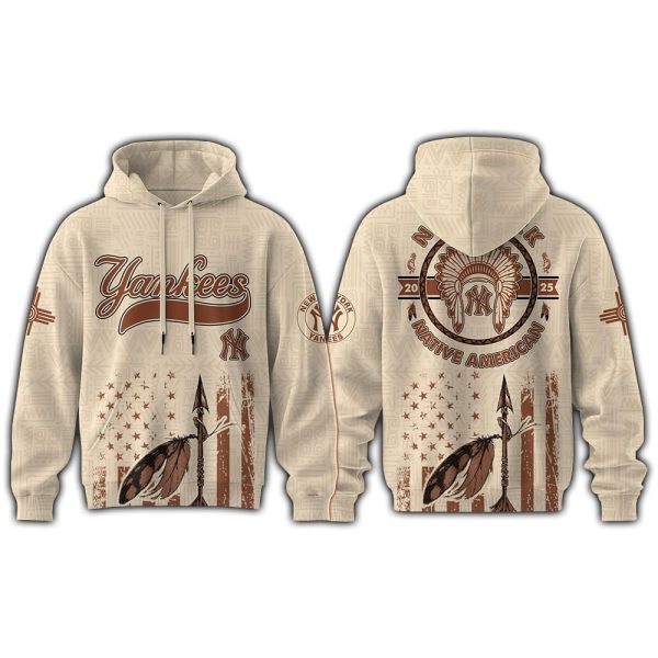Yankees x Native American Heritage Month 2025 Hoodie Joggers Cap