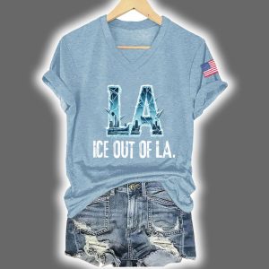 Ice Out Of LA FDT Printed Casual T-Shirt