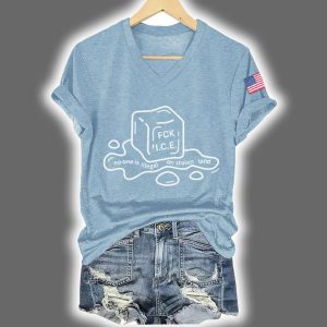 Retro Fck ICE No One Is Illegal On Stolen Land FDT Shirt