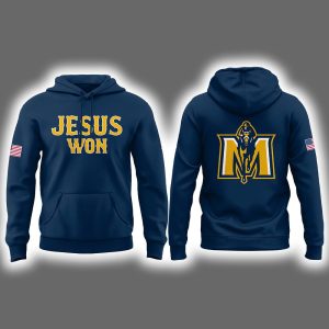 Murray State Jesus Won Hoodie Joggers Cap