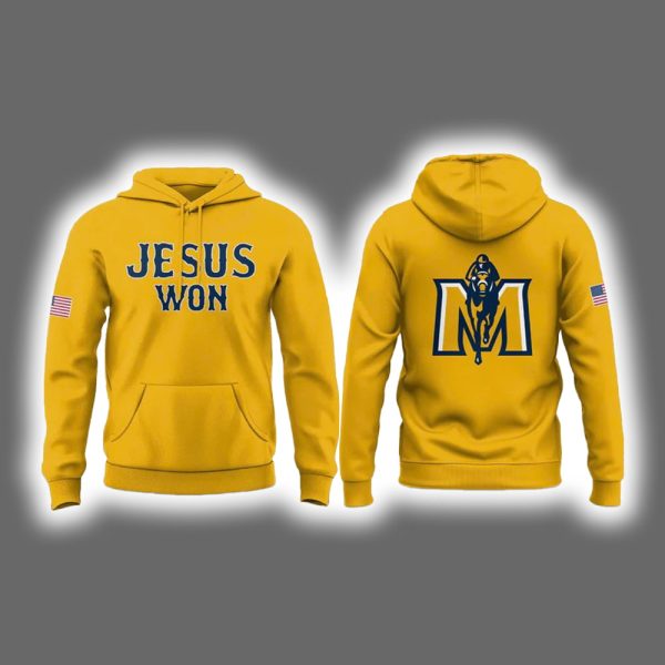 Murray State Jesus Won Hoodie Joggers Cap