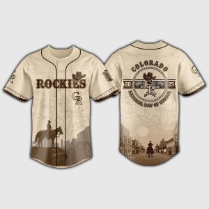 Rockies 2025 National Day Of Cowboy Jersey