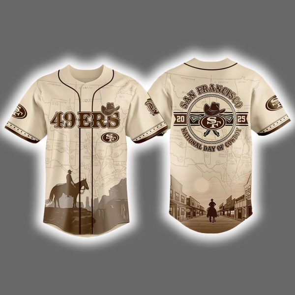 2025 49ers x National Day Of Cowboy Jersey