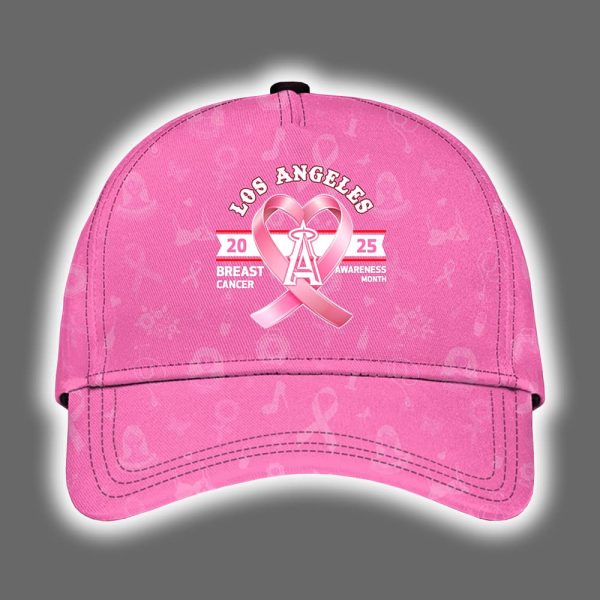 2025 Angels Breast Cancer Awareness Month Jersey 2