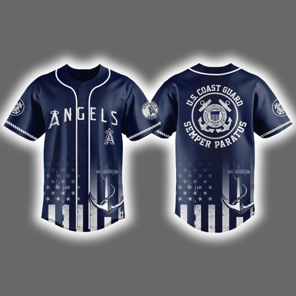 2025 Angels US Coast Guard Jersey