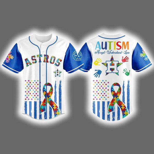 2025 Astros Autism Awareness Month Celebration Jersey