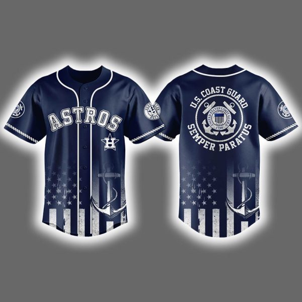 2025 Astros US Coast Guard Jersey
