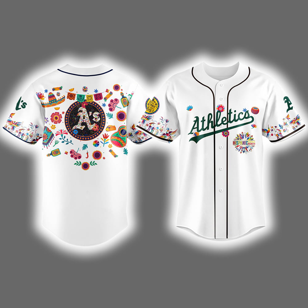 2025 Athletics x Hispanic Heritage Month Jersey 2025 Athletics x Hispanic Heritage Month Jersey