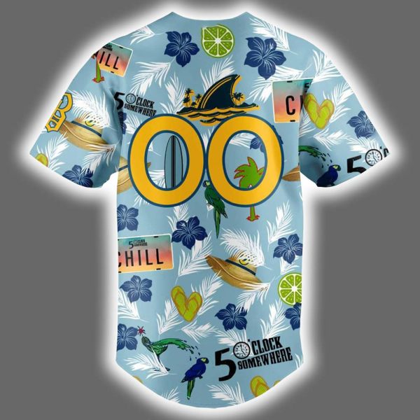2025 Birmingham Barons Margaritaville Night Jersey Giveaway 3