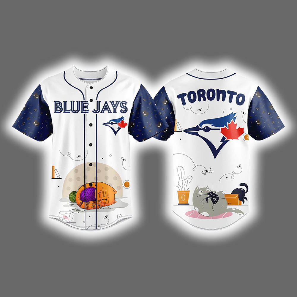 2025 Blue Jays x Cat Day Jersey 2025 Blue Jays x Cat Day Jersey