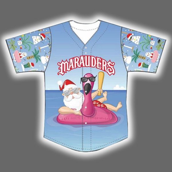 2025 Bradenton Marauders Christmas In July Jersey Giveaway 2