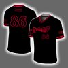 2025 Braves x Stranger Things Retro Jersey Shirt Giveaway