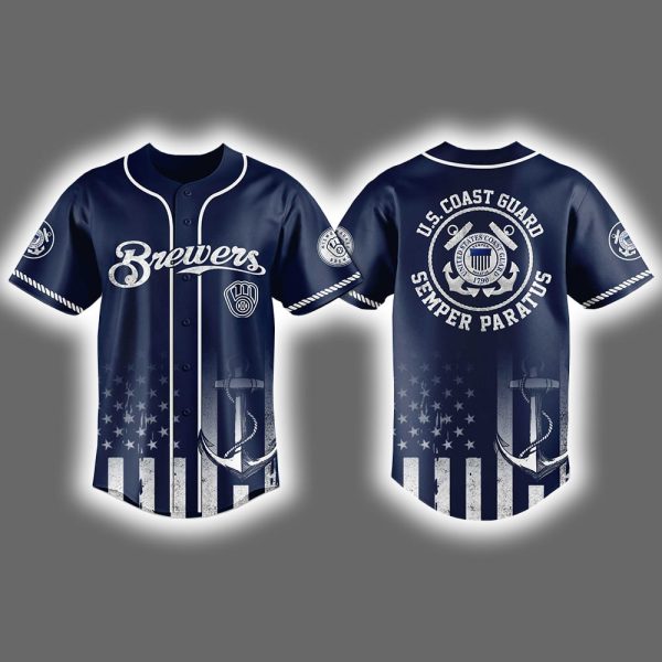 2025 Brewers US Coast Guard Jersey
