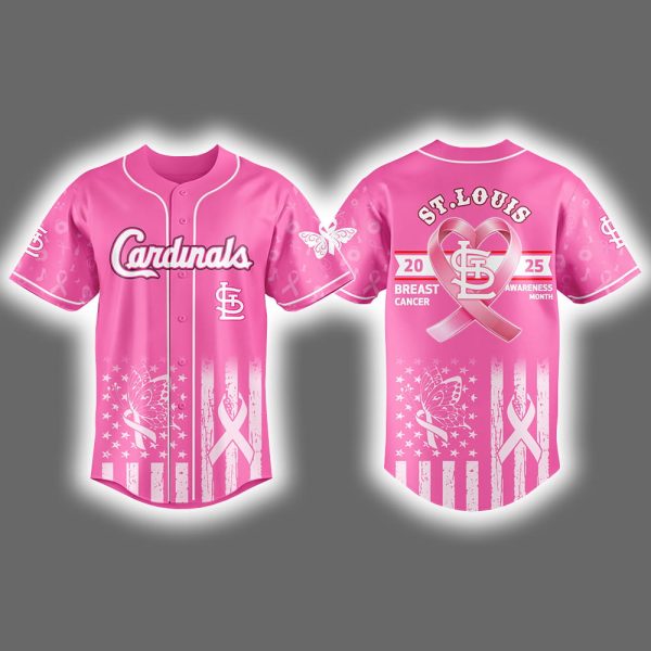 2025 Cardinals Breast Cancer Awareness Month Jersey