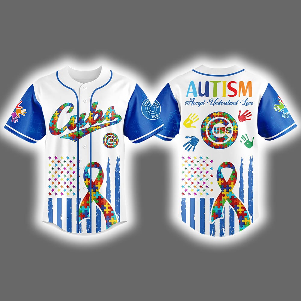 2025 Cubs Autism Awareness Month Celebration Jersey 2025 Cubs Autism Awareness Month Celebration Jersey