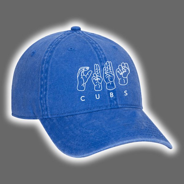 2025 Cubs Deaf Inclusive Cap Giveaway