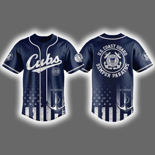 2025 Cubs US Coast Guard Jersey