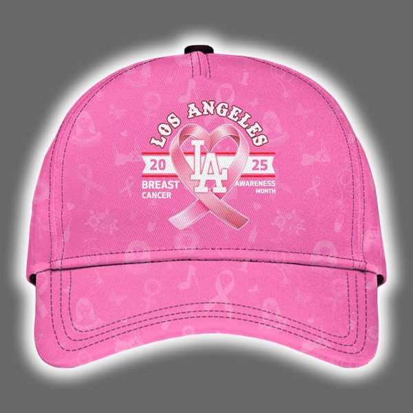 2025 Dodgers Breast Cancer Awareness Month Jersey 2