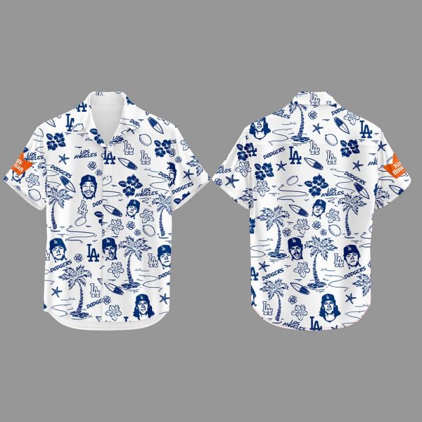 2025 Dodgers King's Hawaiian Night Shirt