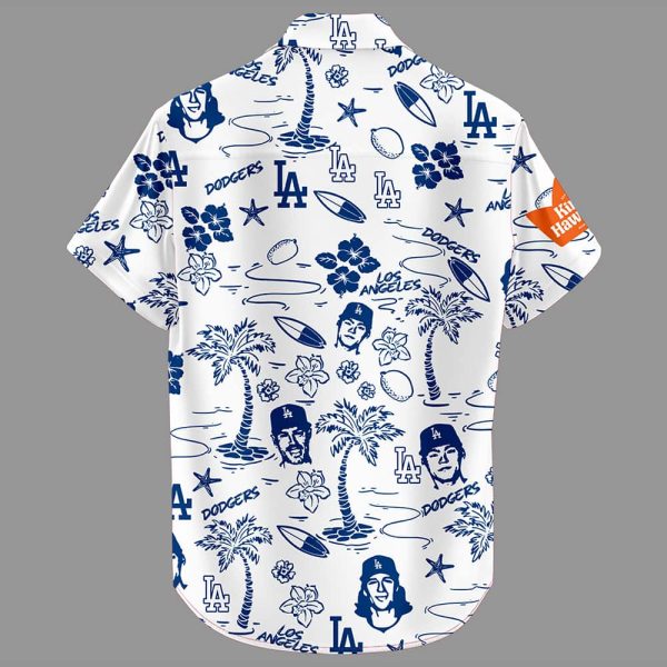 2025 Dodgers Kings Hawaiian Night Shirt 3