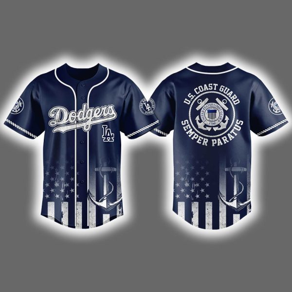 2025 Dodgers US Coast Guard Jersey