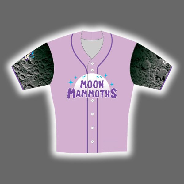 2025 Erie SeaWolves Moon Mammoths Strike Out Cancer Jersey Giveaway