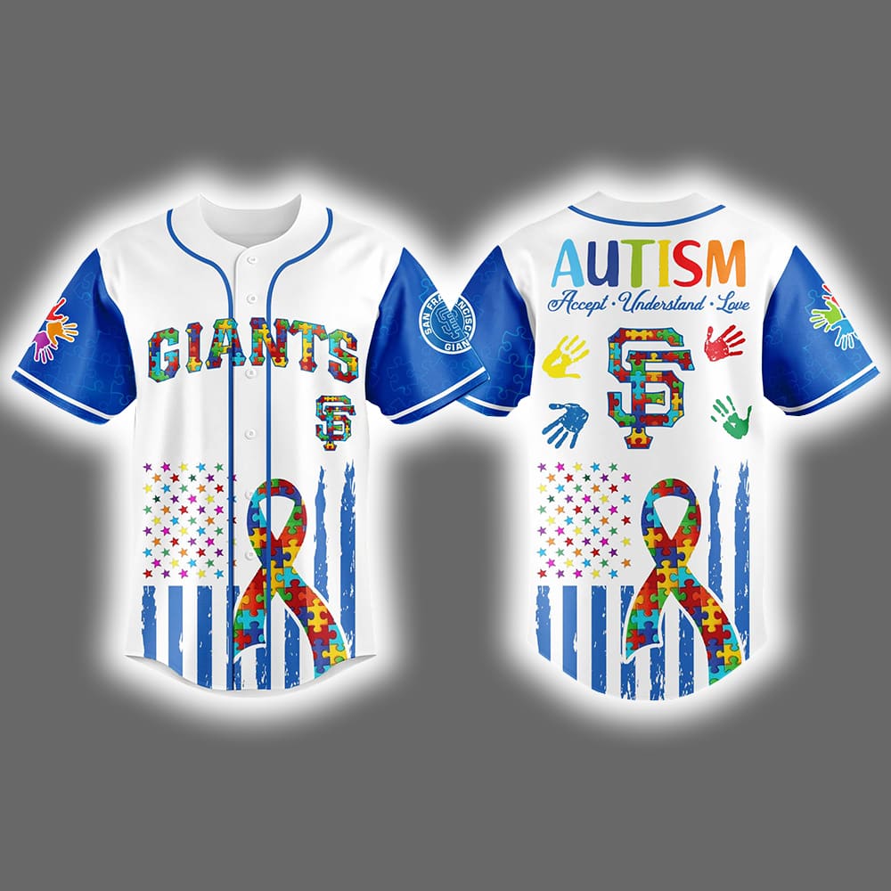 2025 Giants Autism Awareness Month Celebration Jersey 2025 Giants Autism Awareness Month Celebration Jersey