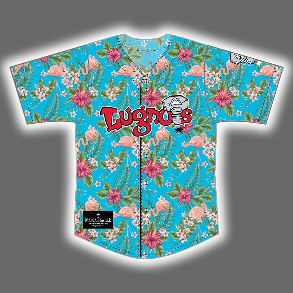 2025 Lugnuts Margaritaville Night Jersey Giveaway 2025 Lugnuts Margaritaville Night Jersey Giveaway