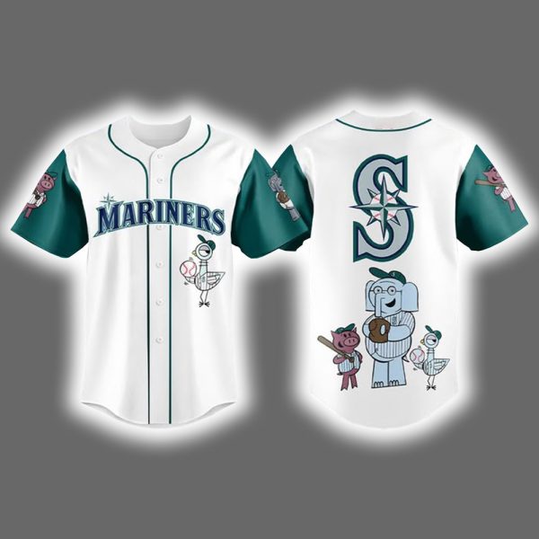 2025 Mariners The Pigeon Night Jersey