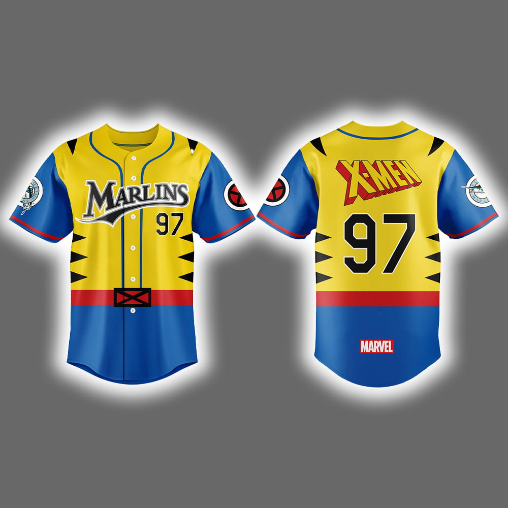 2025 Marlins Wolverine Marvel Day Jersey Giveaway 2025 Marlins Wolverine Marvel Day Jersey Giveaway