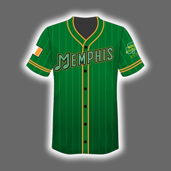 2025 Memphis Redbirds Halfway to St Patricks Day Jersey Giveaway 2