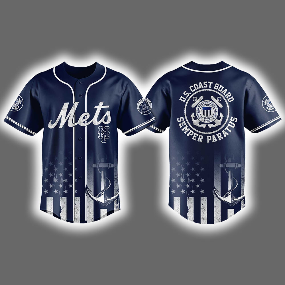 2025 Mets US Coast Guard Jersey 2025 Mets US Coast Guard Jersey