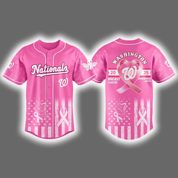 2025 Nationals Breast Cancer Awareness Month Jersey