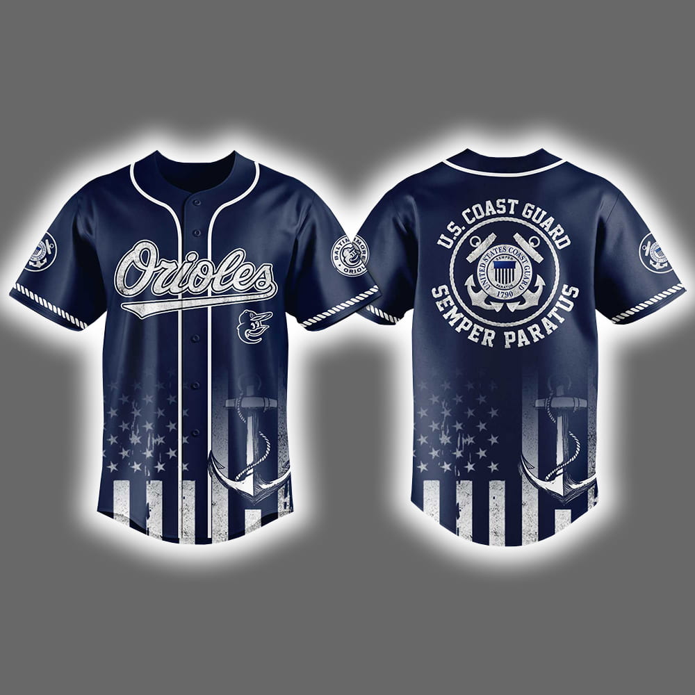 2025 Orioles US Coast Guard Jersey 2025 Orioles US Coast Guard Jersey