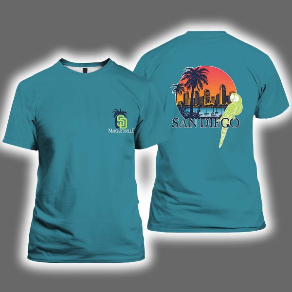 2025 Padres Margaritaville Night Shirt Giveaway