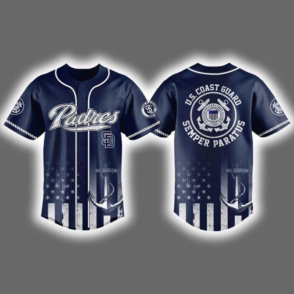 2025 Padres US Coast Guard Jersey