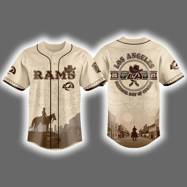 2025 Rams x National Day Of Cowboy Jersey